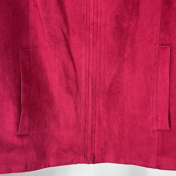 Studio Works faux suede jacket Sz 16 - Picture 5 of 14